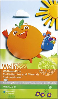 Мультивитамины и минералы для детей от Орифлейм